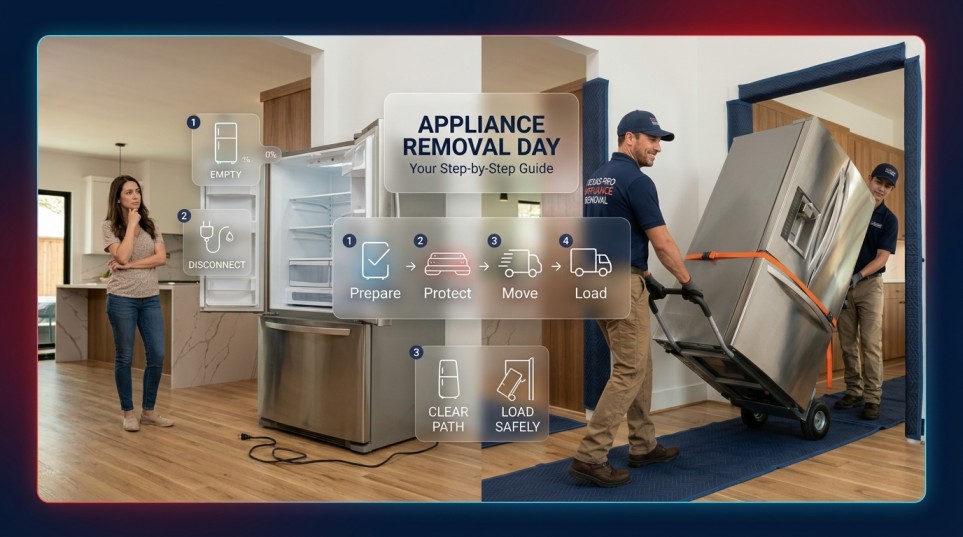 Appliance removal day