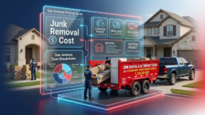 junk removal cost in San Antonio