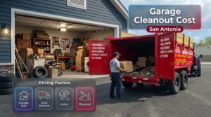 garage cleanout cost in San Antonio